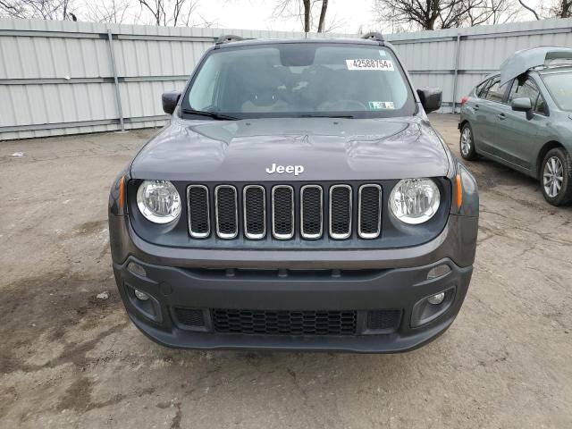 ZACCJBBB2HPE88796 - 2017 JEEP RENEGADE LATITUDE GRAY photo 5