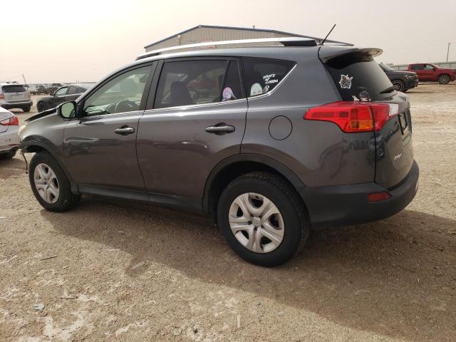 JTMZFREV6DD020461 - 2013 TOYOTA RAV4 LE CHARCOAL photo 2