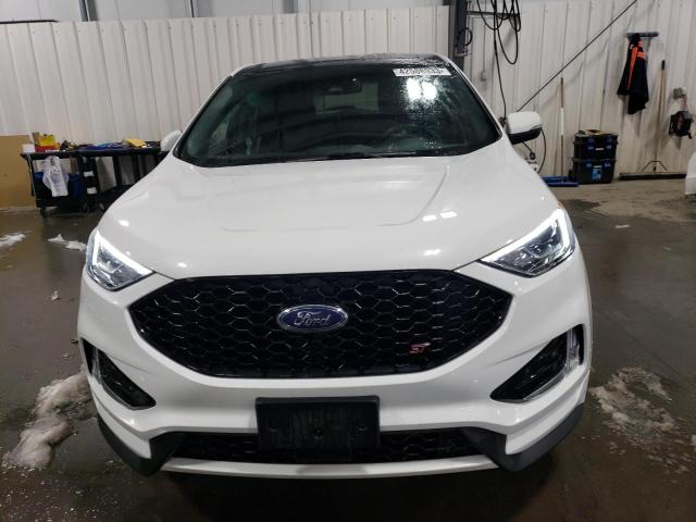 2FMPK4AP3LBB38397 - 2020 FORD EDGE ST WHITE photo 5