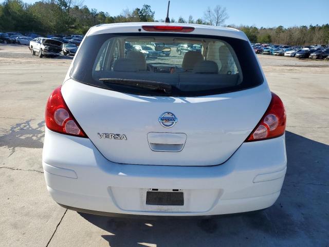 3N1BC13E27L374686 - 2007 NISSAN VERSA S WHITE photo 6