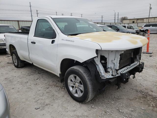 3GCNWAEF8MG318330 - 2021 CHEVROLET SILVERADO WHITE photo 4