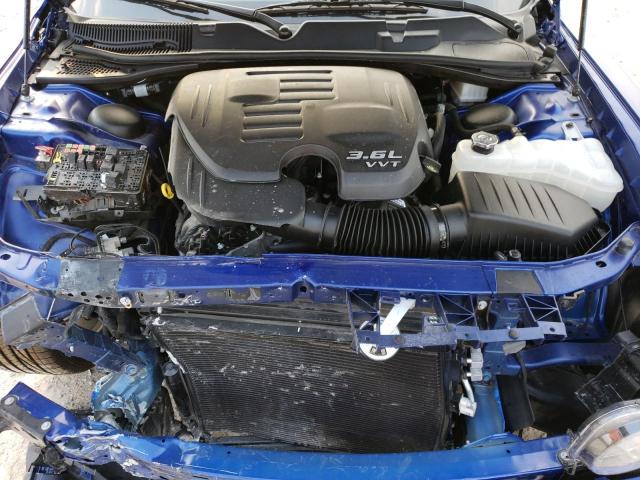 2C3CDZJG8NH218647 - 2022 DODGE CHALLENGER GT BLUE photo 11