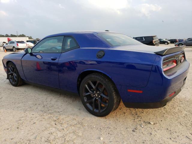 2C3CDZJG8NH218647 - 2022 DODGE CHALLENGER GT BLUE photo 2