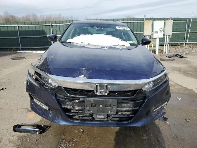 1HGCV3F46KA010525 - 2019 HONDA ACCORD HYBRID EX BLUE photo 5