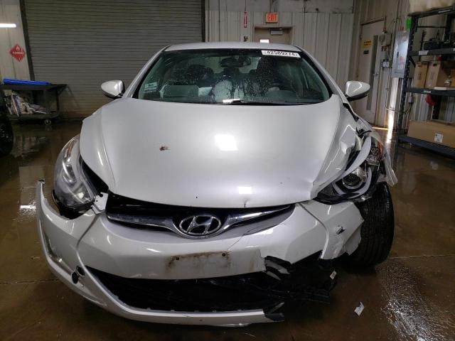 KMHDH4AE6EU181225 - 2014 HYUNDAI ELANTRA SE SILVER photo 5