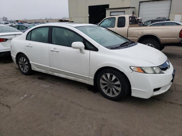 19XFA1F8XAE046826 - 2010 HONDA CIVIC EX WHITE photo 4