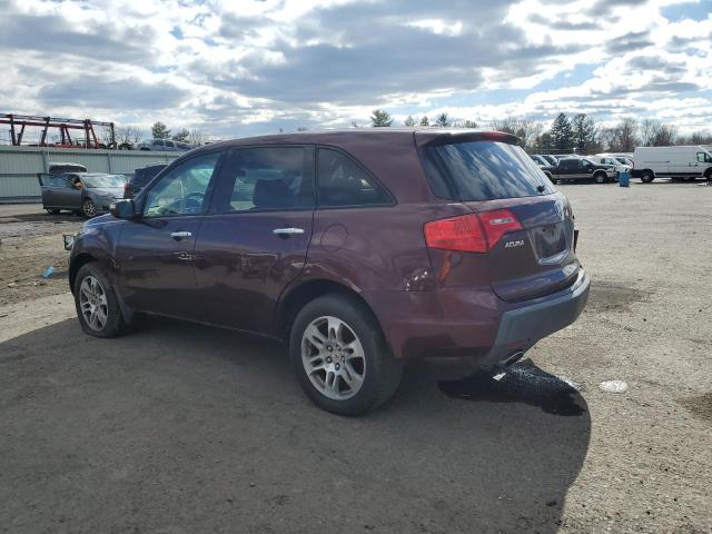 2HNYD28367H543841 - 2007 ACURA MDX TECHNOLOGY 勃艮第红 照片 2