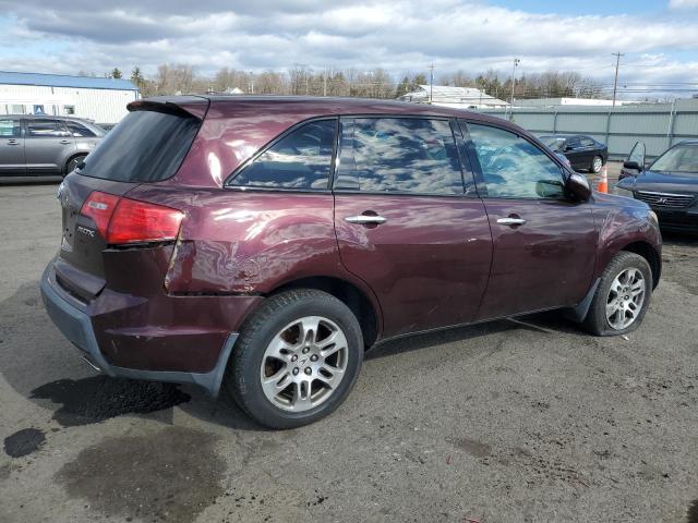 2HNYD28367H543841 - 2007 ACURA MDX TECHNOLOGY BURGUNDY photo 3