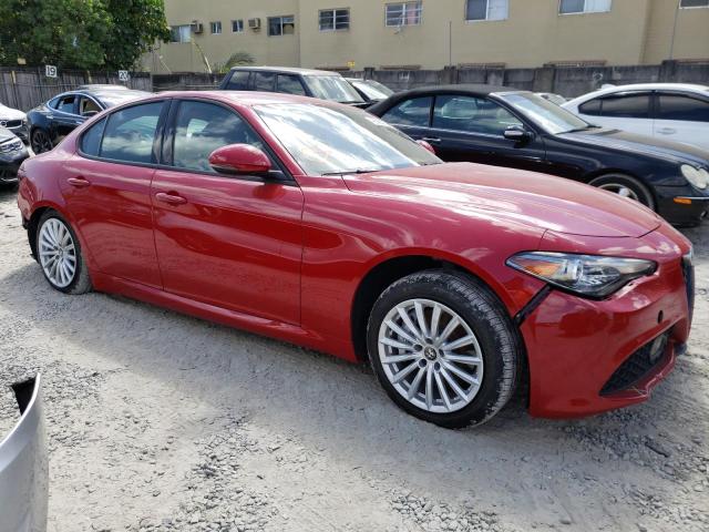 ZARFAMAN0N7657006 - 2022 ALFA ROMEO GIULIA RED photo 4