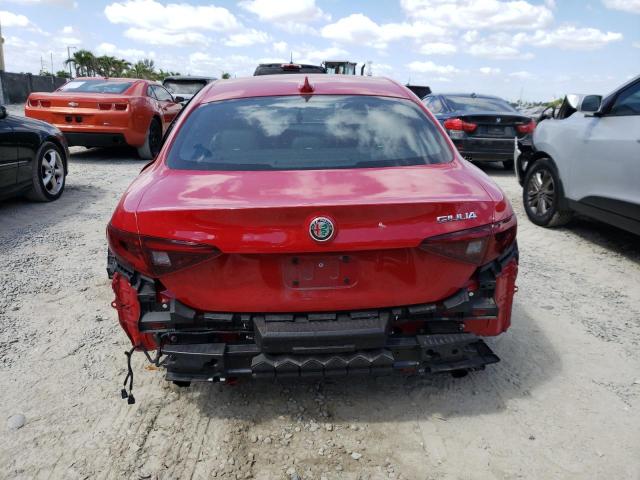 ZARFAMAN0N7657006 - 2022 ALFA ROMEO GIULIA RED photo 6