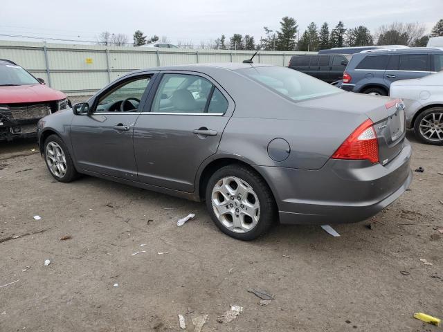 3FAHP0HA7BR187774 - 2011 FORD FUSION SE GRAY photo 2