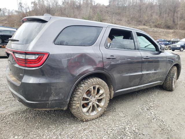 1C4RDJDG1KC744734 - 2019 DODGE DURANGO GT GRAY photo 3