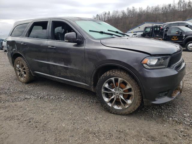 1C4RDJDG1KC744734 - 2019 DODGE DURANGO GT GRAY photo 4