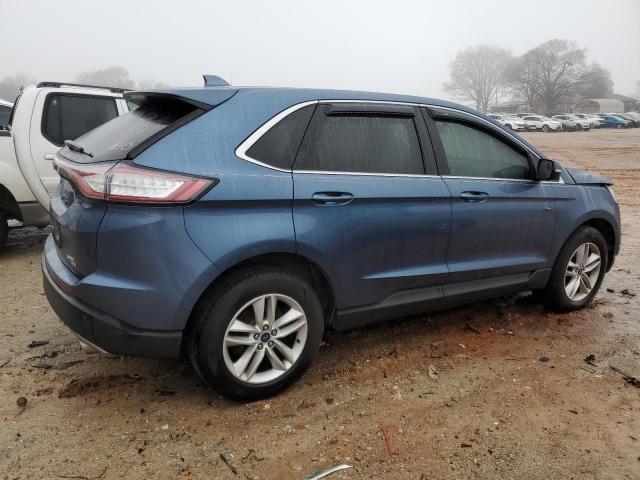 2FMPK4J82JBB15828 - 2018 FORD EDGE SEL BLUE photo 3