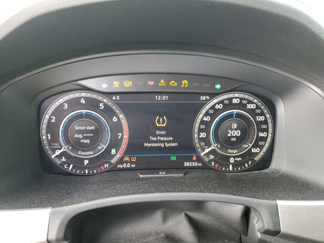 1V2ER2CA8KC502492 - 2019 VOLKSWAGEN ATLAS SEL WHITE photo 9