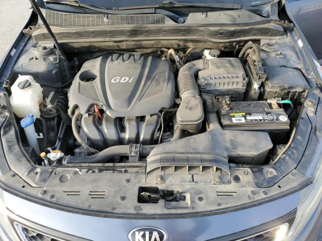 5XXGM4A76FG476606 - 2015 KIA OPTIMA LX CHARCOAL photo 11