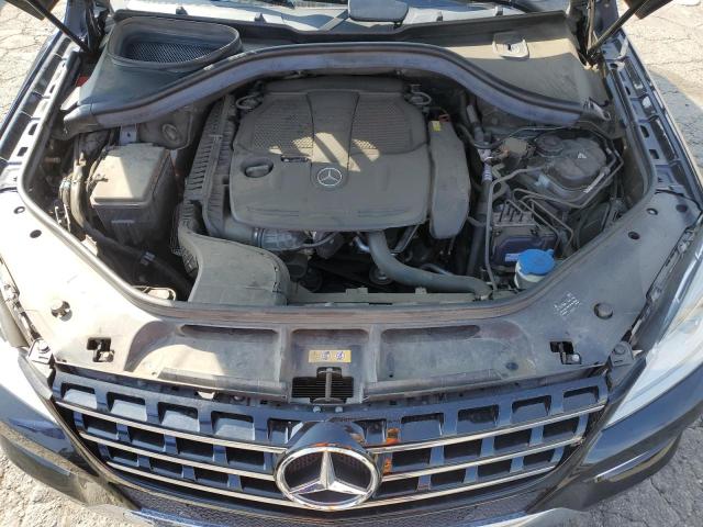 4JGDA5HB0FA473509 - 2015 MERCEDES-BENZ ML 350 4MATIC BLACK photo 11