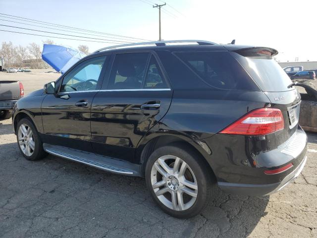 4JGDA5HB0FA473509 - 2015 MERCEDES-BENZ ML 350 4MATIC BLACK photo 2
