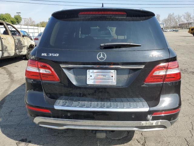 4JGDA5HB0FA473509 - 2015 MERCEDES-BENZ ML 350 4MATIC BLACK photo 6