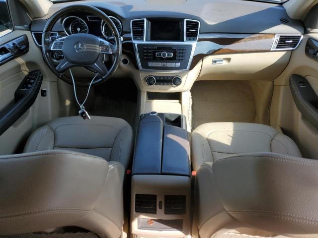 4JGDA5HB0FA473509 - 2015 MERCEDES-BENZ ML 350 4MATIC BLACK photo 8