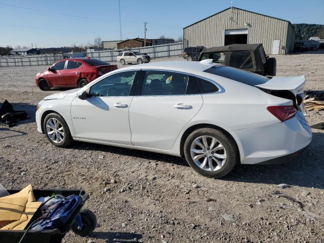 1G1ZD5ST8LF052633 - 2020 CHEVROLET MALIBU LT WHITE photo 2