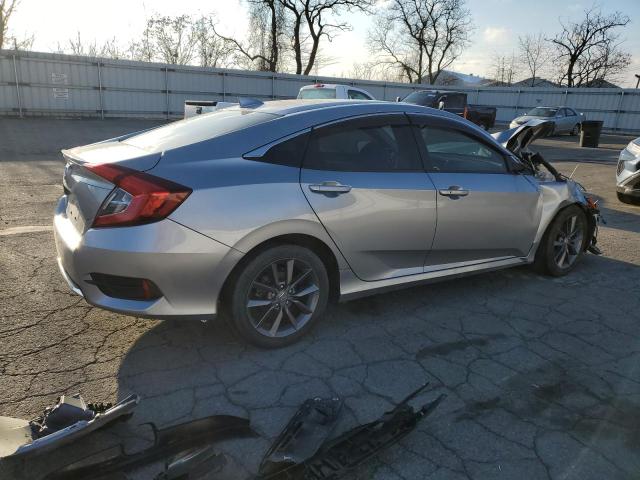 19XFC1F34LE201002 - 2020 HONDA CIVIC EX SILVER photo 3