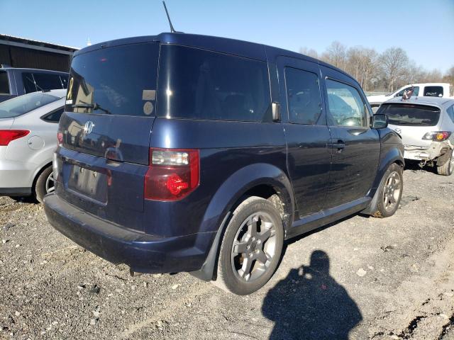 5J6YH18958L008751 - 2008 HONDA ELEMENT SC BLUE photo 3