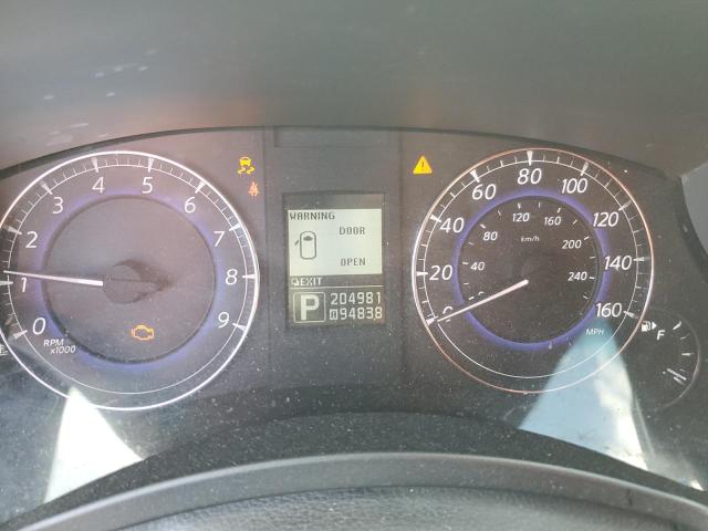 JN1AJ0HP1BM800310 - 2011 INFINITI EX35 BASE Սև լուսանկար 9