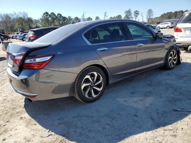 1HGCR2F79GA196366 - 2016 HONDA ACCORD EX GRAY photo 3