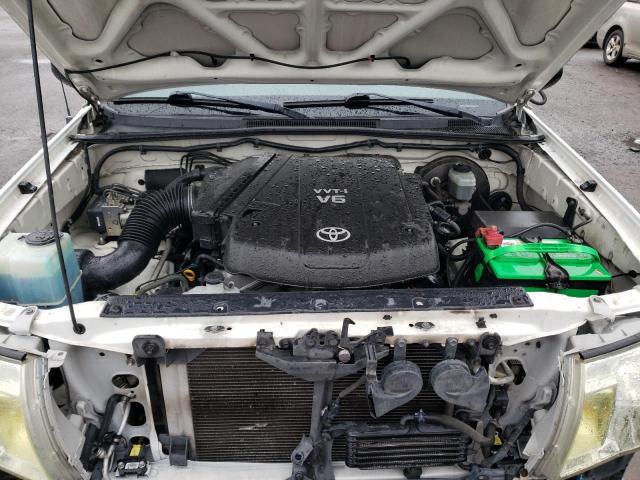 5TEJU62N37Z376366 - 2007 TOYOTA TACOMA DOUBLE CAB PRERUNNER WHITE photo 11