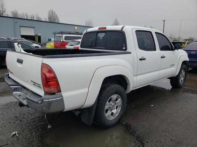 5TEJU62N37Z376366 - 2007 TOYOTA TACOMA DOUBLE CAB PRERUNNER WHITE photo 3