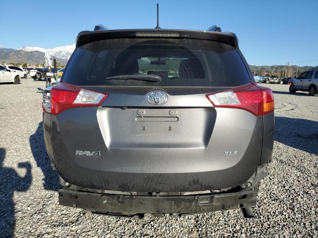 2T3WFREV7FW145591 - 2015 TOYOTA RAV4 XLE GRAY photo 6