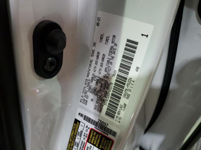 5TFNC5DB5PX032370 - 2023 TOYOTA TUNDRA CREWMAX PLATINUM Weiß Foto 12