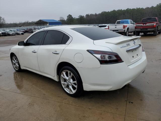 1N4AA5AP9DC811557 - 2013 NISSAN MAXIMA S WHITE photo 2