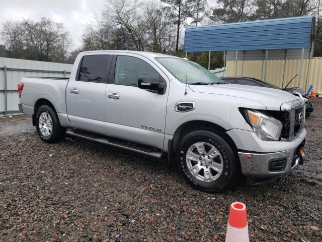 1N6AA1EK7HN571322 - 2017 NISSAN TITAN S SILVER photo 4