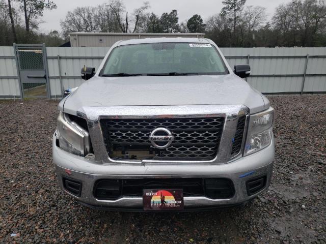 1N6AA1EK7HN571322 - 2017 NISSAN TITAN S SILVER photo 5