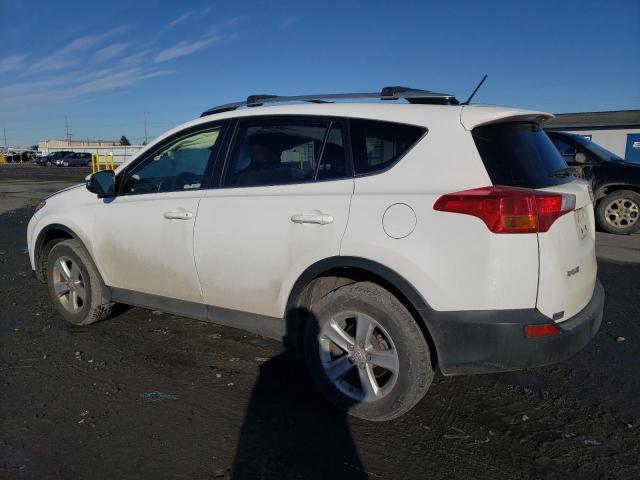 JTMRFREV8D5017734 - 2013 TOYOTA RAV4 XLE WHITE photo 2