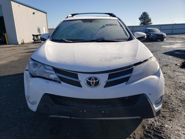 JTMRFREV8D5017734 - 2013 TOYOTA RAV4 XLE WHITE photo 5