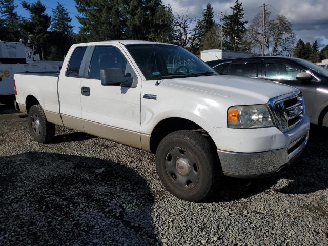 1FTRX14W97FA56002 - 2007 FORD F150 WHITE photo 4