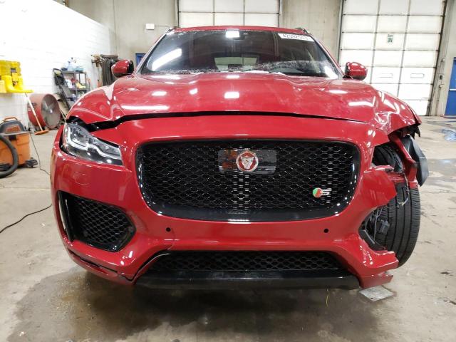 SADCM2FV6KA611460 - 2019 JAGUAR F-PACE S RED photo 5