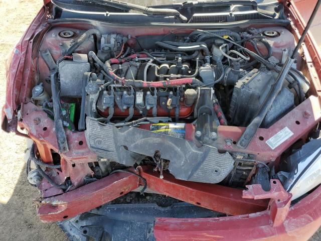 2G1WD58C979218084 - 2007 CHEVROLET IMPALA SUPER SPORT RED photo 11