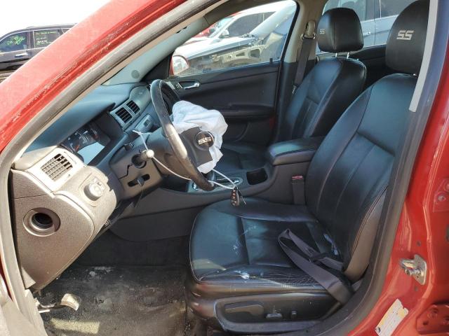 2G1WD58C979218084 - 2007 CHEVROLET IMPALA SUPER SPORT RED photo 7