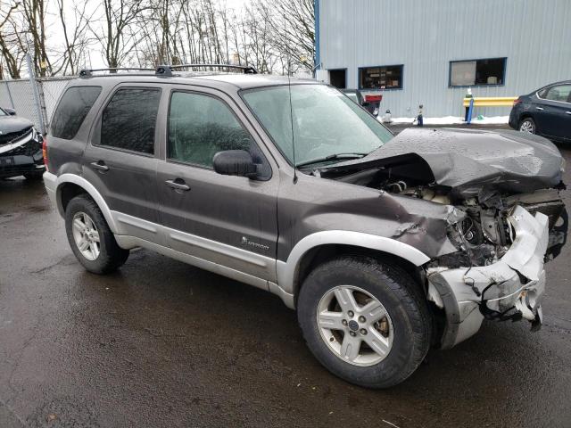 1FMCU96H56KA52722 - 2006 FORD ESCAPE HEV GRAY photo 4