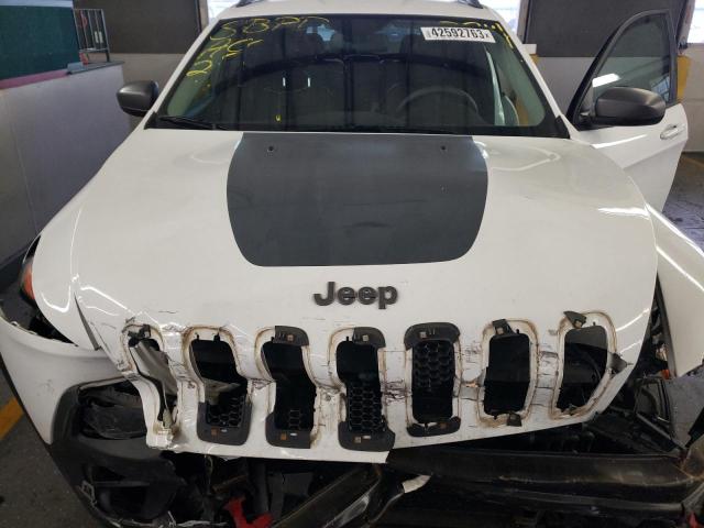 1C4PJMBS0EW128714 - 2014 JEEP CHEROKEE TRAILHAWK WHITE photo 12