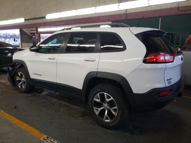 1C4PJMBS0EW128714 - 2014 JEEP CHEROKEE TRAILHAWK WHITE photo 2