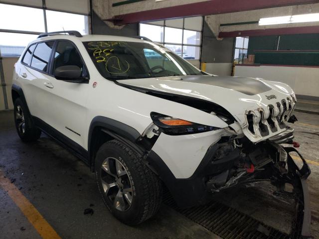 1C4PJMBS0EW128714 - 2014 JEEP CHEROKEE TRAILHAWK WHITE photo 4