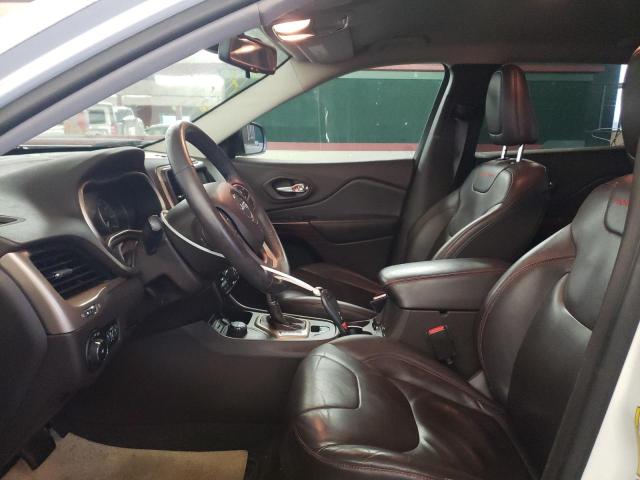 1C4PJMBS0EW128714 - 2014 JEEP CHEROKEE TRAILHAWK WHITE photo 7