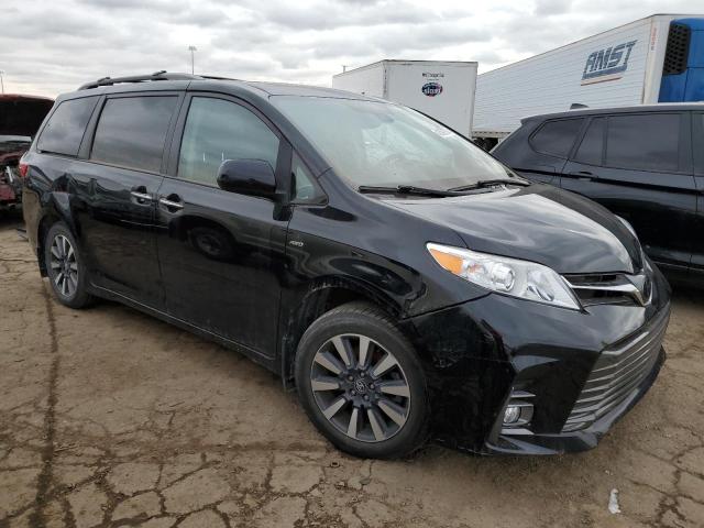 5TDDZ3DC5LS233936 - 2020 TOYOTA SIENNA XLE BLACK photo 4