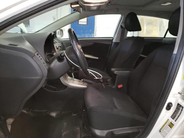 2T1BU4EE9AC409713 - 2010 TOYOTA COROLLA BASE WHITE photo 7