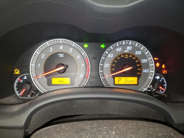 2T1BU4EE9AC409713 - 2010 TOYOTA COROLLA BASE WHITE photo 9